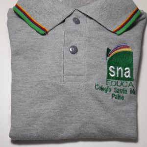 polera pique colegio santa maria paine